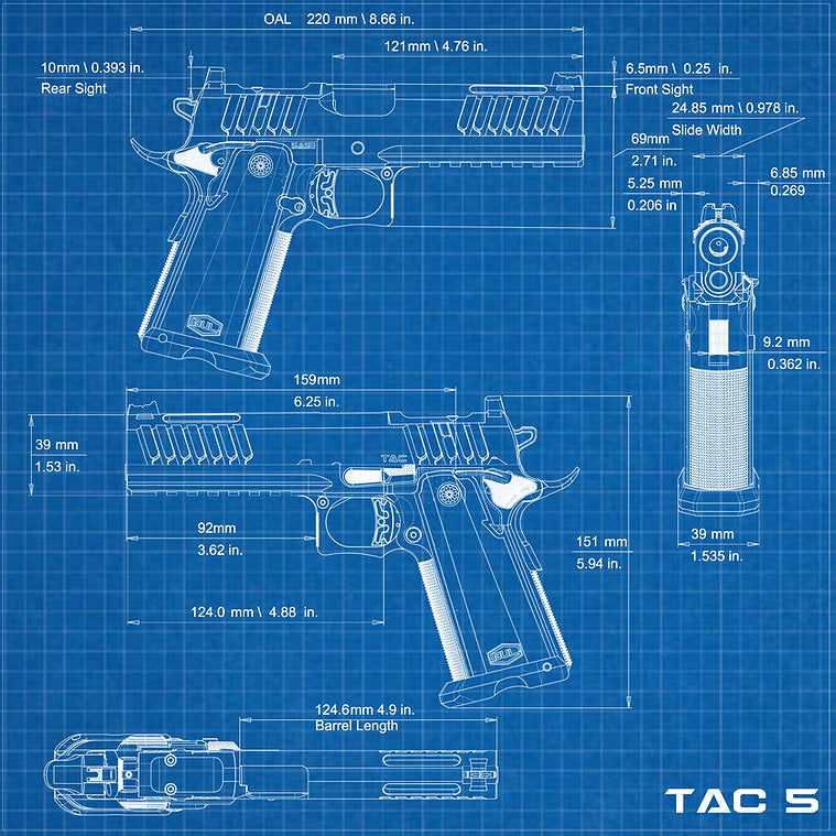 BUL-SAS-II TAC 5" G2