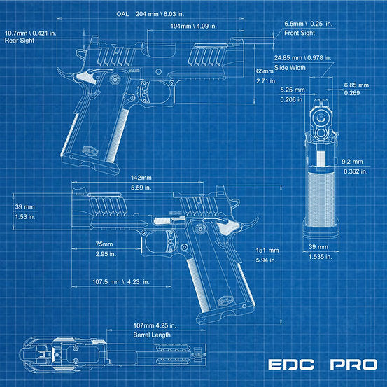 SAS II EDC Pro - 4.25"