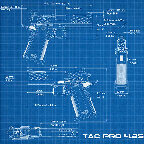 SAS II TAC PRO 4.25”